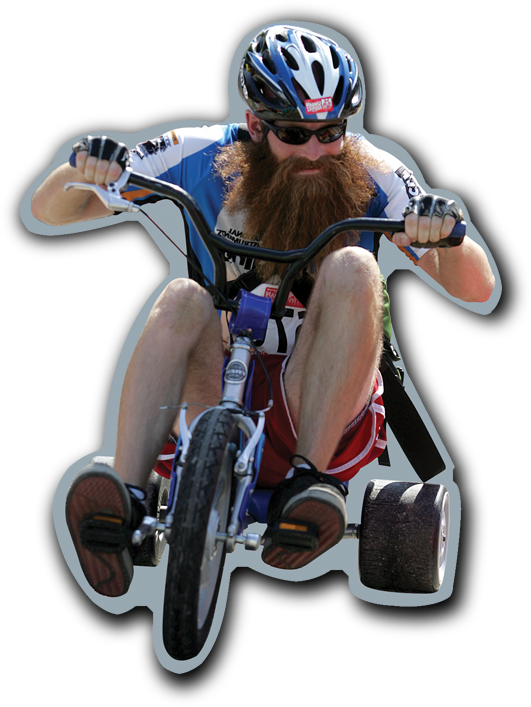 Bearded-Guy-Riding-Big-Wheel